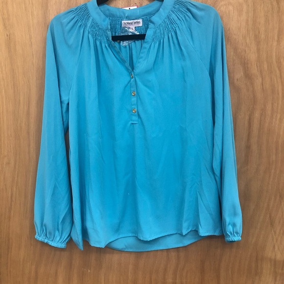 Buckhead Betty blue top - Picture 1 of 4